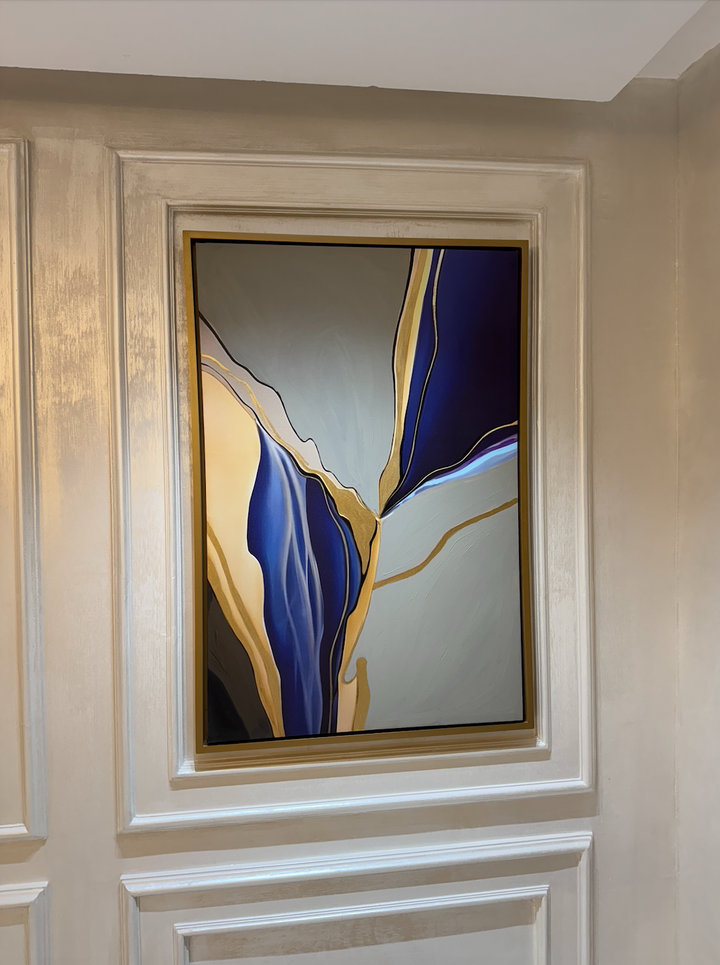 3 Tableaux Oeuvres evoquent des formes végétables